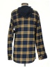Split Plaid Blue Fleece Size S - photo 2