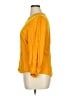 Talbots 100% Rayon Yellow 3/4 Sleeve Blouse Size XL - photo 5