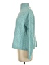 Vince. Solid Teal Turtleneck Sweater Size S - photo 5