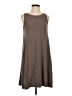 Sigrid Olsen Solid Brown Casual Dress Size XS - photo 1