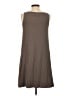 Sigrid Olsen Solid Brown Casual Dress Size XS - photo 2