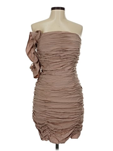 Papaya Cocktail Dress (view 1)