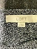 Ann Taylor LOFT 100% Cotton Tweed Gray Pullover Sweater Size XS - photo 7