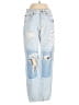 Carmar 100% Cotton Graphic Blue Jeans Size 24 waist - photo 1
