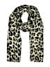 Unbranded Animal Print Green Ivory Scarf One size - photo 1