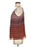CAbi Burgundy Sleeveless Blouse Size S - photo 5