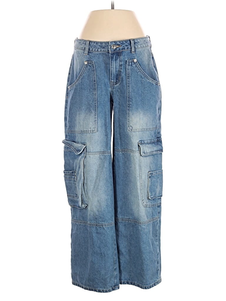 Pre-owned Edikted Jeans In Blue