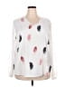 Shein Curve 100% Polyester White Long Sleeve Blouse Size 18 Plus (3) - photo 1