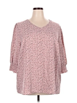 Shein Curve 3/4 Sleeve Blouse