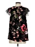 Daytrip Black Short Sleeve Blouse Size M - photo 2