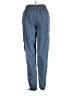 Assorted Brands Solid Blue Cargo Pants Size S - photo 2