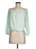 Gianni Bini 100% Polyester Green 3/4 Sleeve Blouse Size M - photo 1