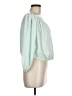 Gianni Bini 100% Polyester Green 3/4 Sleeve Blouse Size M - photo 4