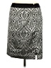 Worthington Paisley Silver Formal Skirt Size 4 (petite) - photo 2