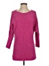 Pink Rose 100% Polyester Pink Pullover Sweater Size S - photo 1