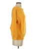 Unbranded Solid Yellow Pullover Sweater Size S - photo 4