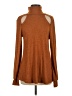 Cupio Brown Turtleneck Sweater Size S - photo 1