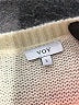 VOY 100% Polyester Hearts Ivory Pullover Sweater Size L - photo 7