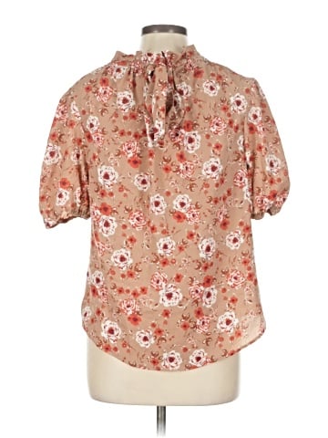Roommates Short Sleeve Blouse (view 2)