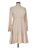 Unbranded Solid Tan Casual Dress Size M (estimated) - photo 1