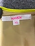 Naven 100% Polyester Solid Yellow Casual Dress Size XS - photo 7