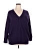 Lane Bryant Outlet Purple Pullover Sweater Size 26 - 28 Plus - photo 1