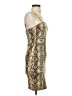 Shein Animal Print Tan Cocktail Dress Size S - photo 4