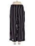 Leith 100% Rayon Stripes Black Casual Pants Size S - photo 2