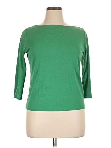 Ann Taylor 3/4 Sleeve T-Shirt (view 1)