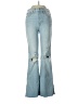 Gap Hearts Blue Jeans Size 24 waist - photo 1
