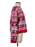 Divided by H&M 100% Acrylic Print Red Pink Pullover Sweater Size M - photo 4