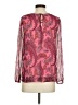 J.Crew Pink Long Sleeve Blouse Size 2 - photo 2