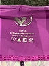 Limeapple Print Purple Active Pants Size 8 - photo 3