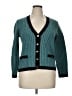 Calligraphie Teal Cardigan Size XL - photo 1