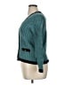 Calligraphie Teal Cardigan Size XL - photo 5