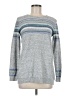 Ruff Hewn 100% Cotton Chevron-herringbone Gray Pullover Sweater Size M - photo 1