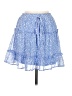 Sienna Sky 100% Polyester Paisley Blue Casual Skirt Size M - photo 1