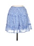 Sienna Sky 100% Polyester Paisley Blue Casual Skirt Size M - photo 2