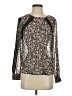 Vince Camuto 100% Polyester Silver Long Sleeve Blouse Size XS - photo 1