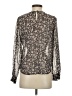Vince Camuto 100% Polyester Silver Long Sleeve Blouse Size XS - photo 2