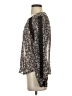 Vince Camuto 100% Polyester Silver Long Sleeve Blouse Size XS - photo 5