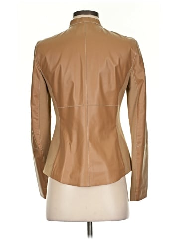 Lafayette 148 New York Leather Jacket (view 2)