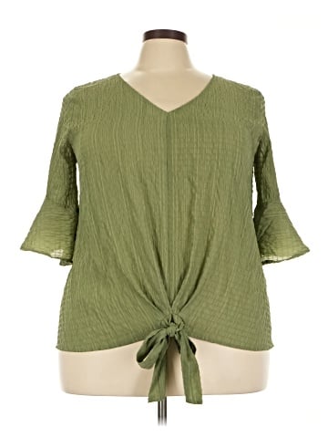 AGB 3/4 Sleeve Blouse (view 1)
