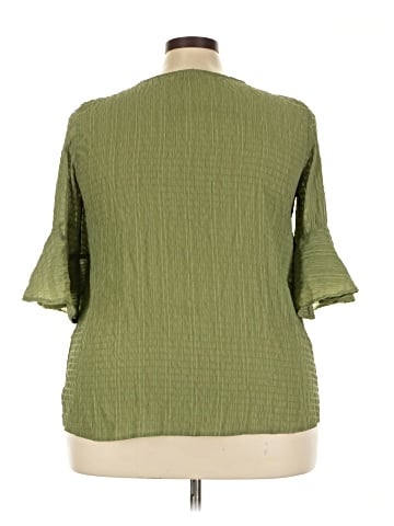 AGB 3/4 Sleeve Blouse (view 2)