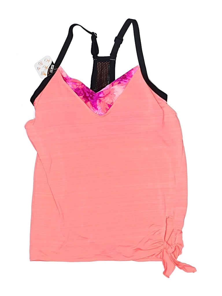 Pre-owned Zeroxposur Swimsuit Top Pink Swimwear