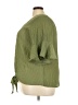 AGB 100% Polyester Green 3/4 Sleeve Blouse Size 2X - photo 5