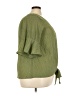 AGB 100% Polyester Green 3/4 Sleeve Blouse Size 2X - photo 4