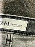 Zara Graphic Gray Jeans Size 6 - photo 3