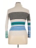 Zara Silver 3/4 Sleeve Turtleneck Size XL - photo 2
