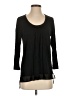 DKNY Black 3/4 Sleeve Top Size S - photo 1
